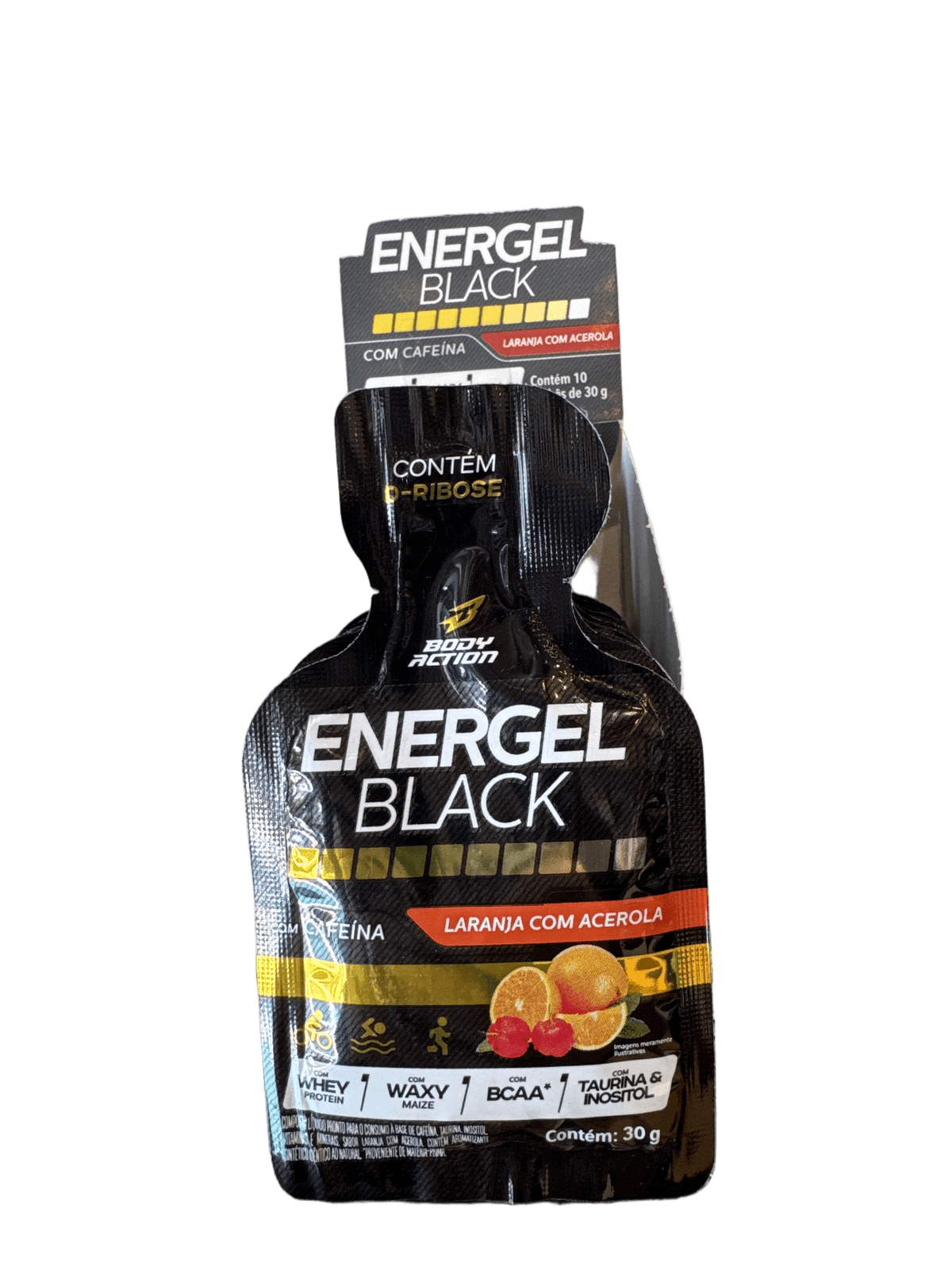 ENERGEL BLACK LARANJA COM ACEROLA 30G — BODYACTION