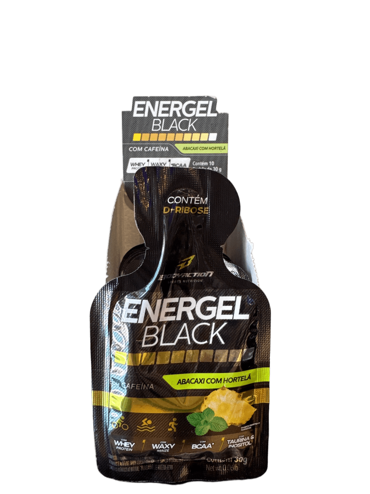ENERGEL BLACK ABACAXI COM HORTELÃ 30G — BODYACTION
