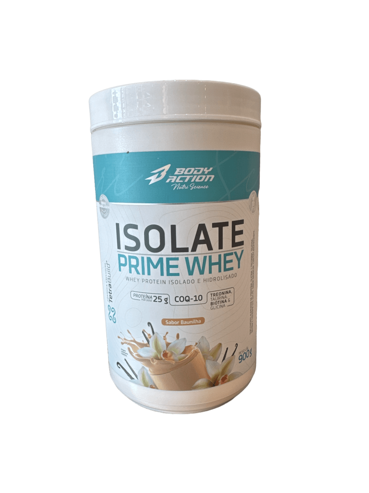 ISOLATE PRIME WHEY BAUNILHA NATURAL 900G — BODYACTION