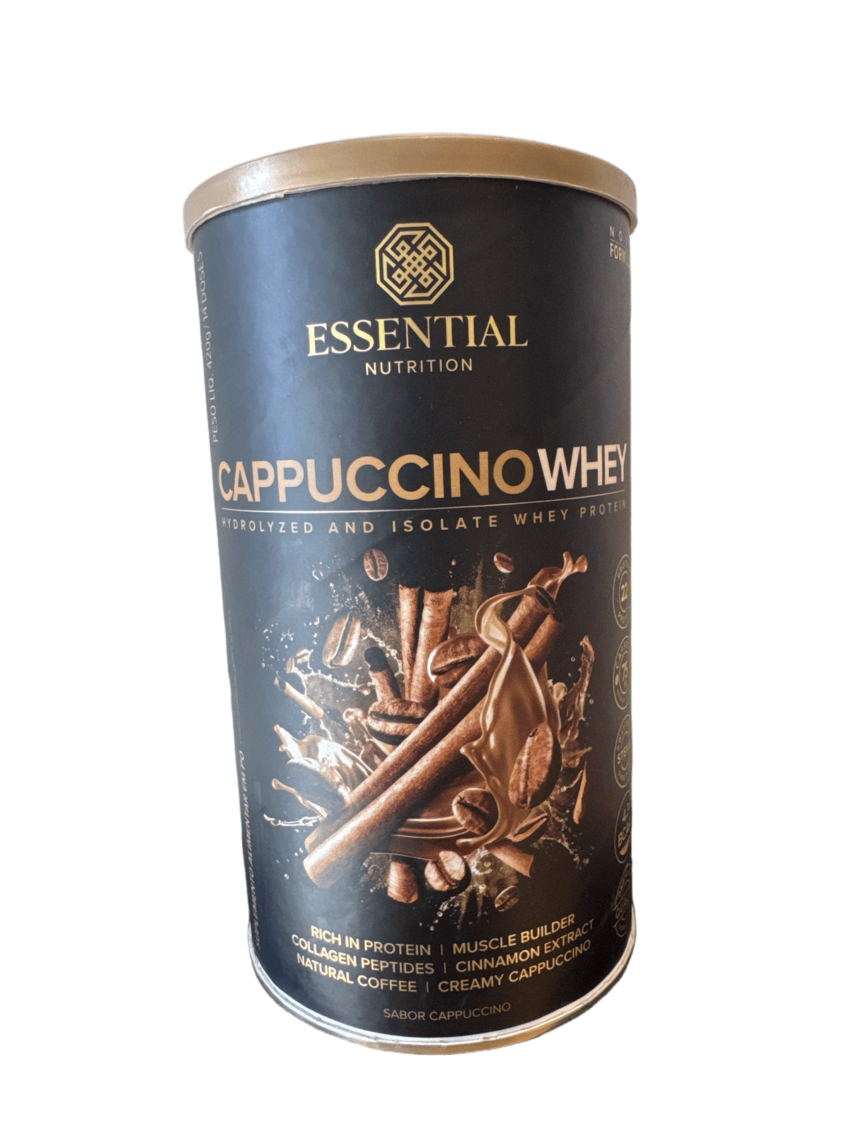 CAPPUCCINO WHEY 420G — ESSENTIAL
