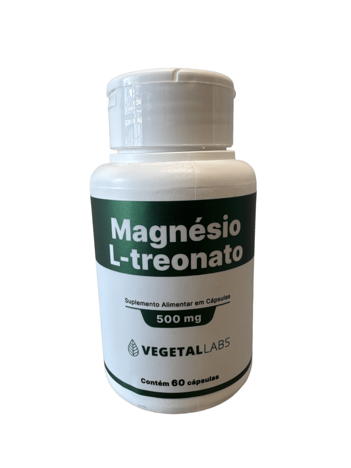 MAGNÉSIO L-TREONATO 60 CÁPSULAS — VEGETAL LABS