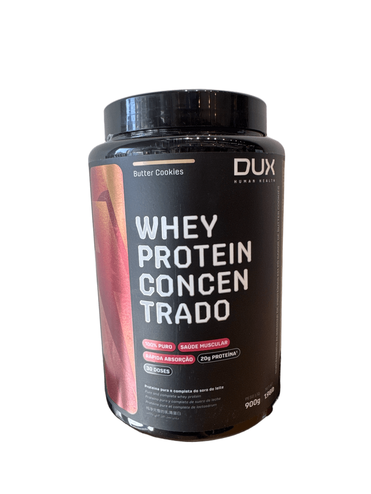 WHEY PROTEIN CONCENTRADO BUTTER COOKIES 900G — DUX