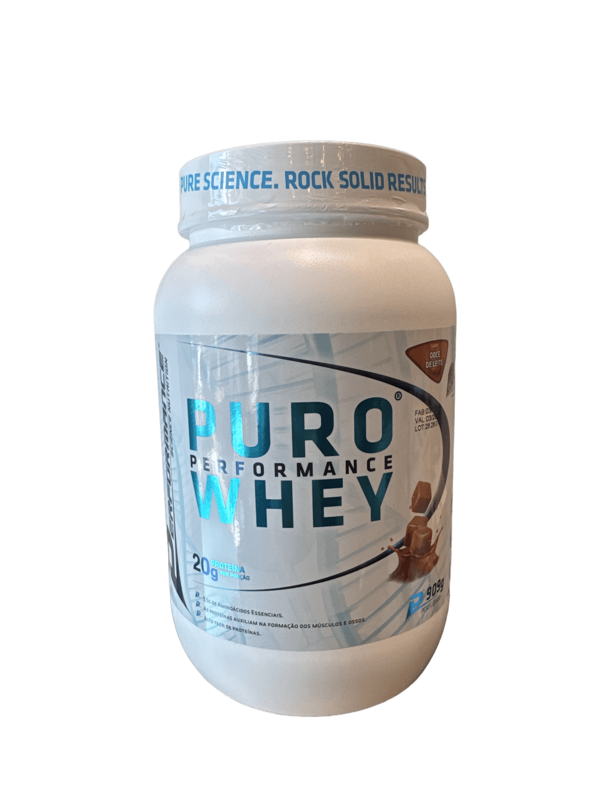 PURO WHEY DOCE DE LEITE 909G — PERFORMANCE