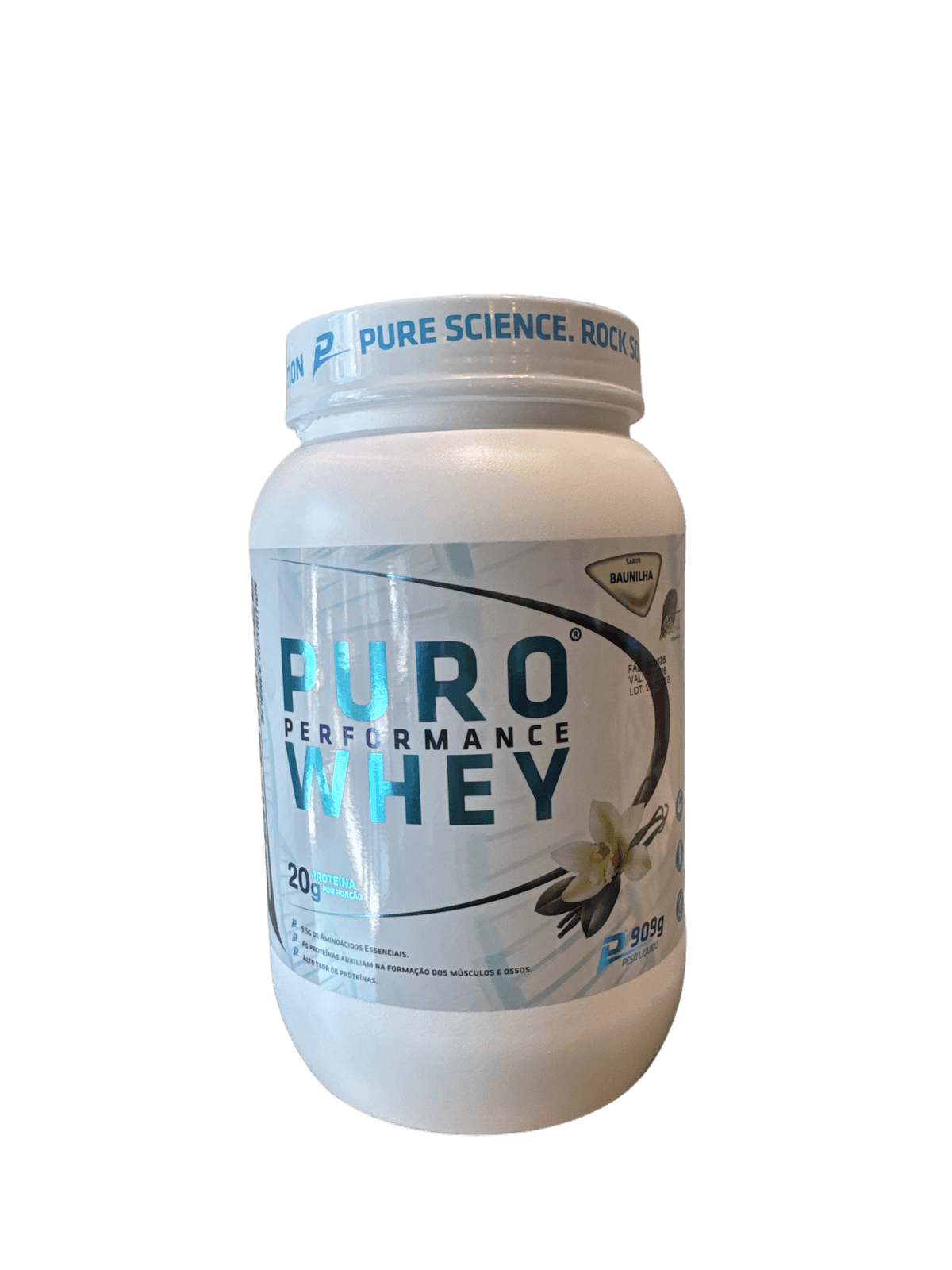 PURO WHEY BAUNILHA 909G — PERFORMANCE