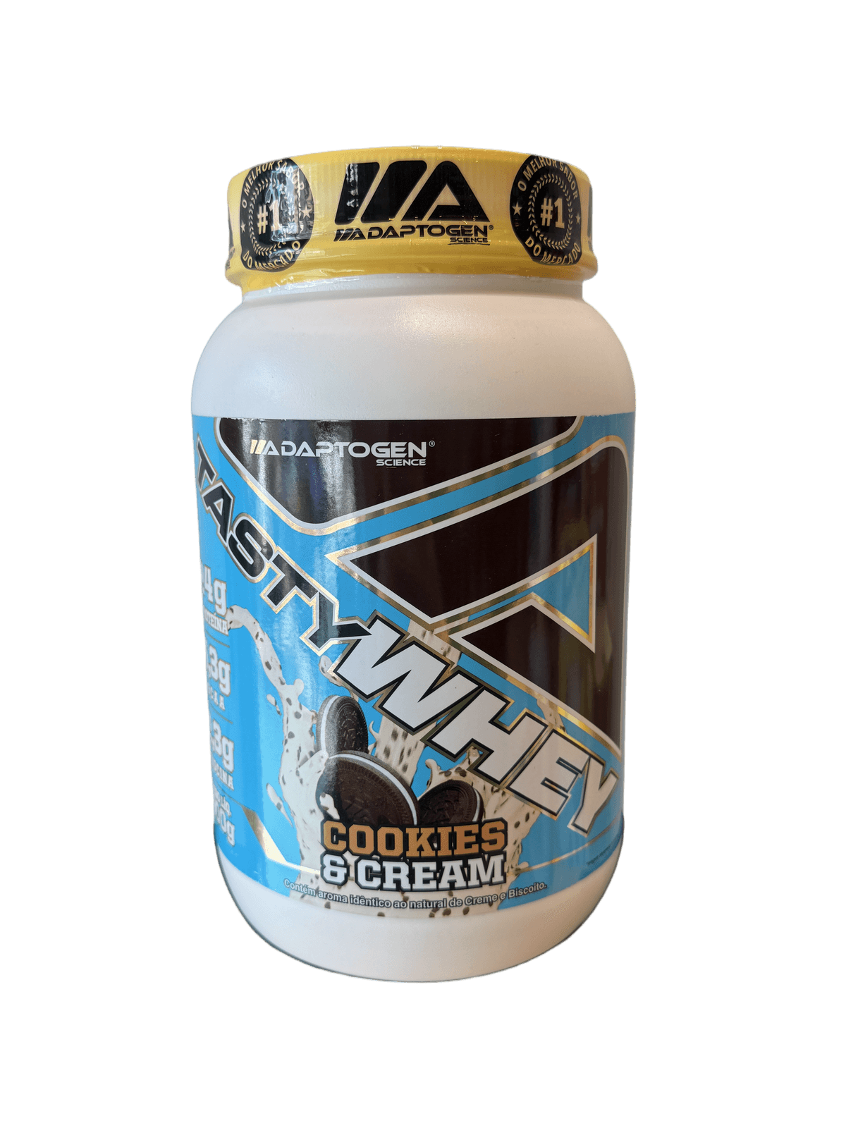 TASTY WHEY COOKIES CREAM 900G — ADAPTOGEN