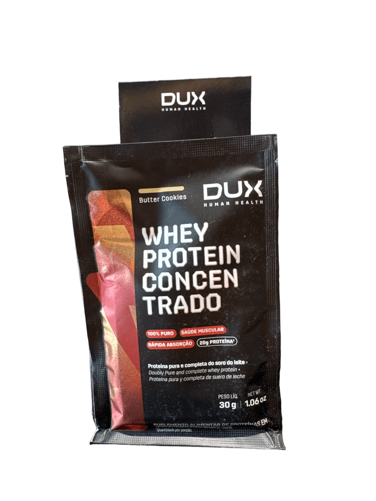 WHEY SACHÊ CONCENTRADO BUTTER COOKIES 30G — DUX