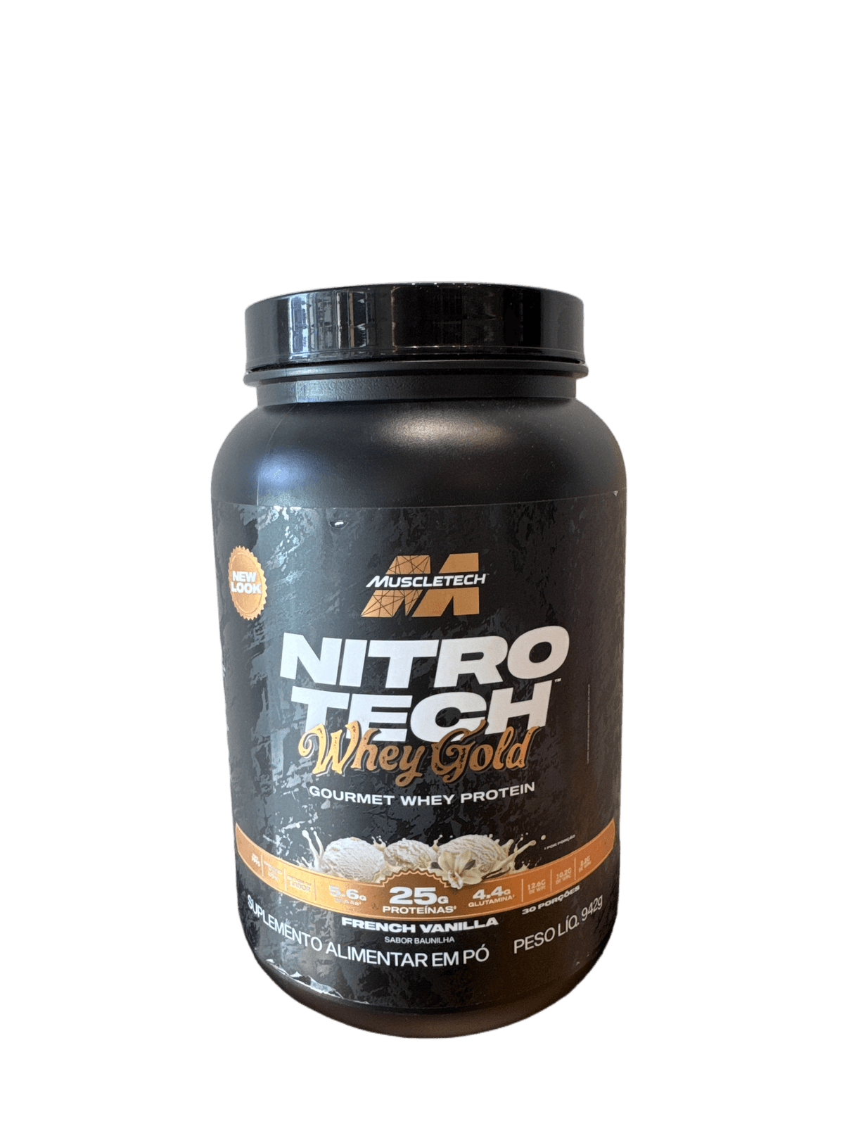 NITRO TECH WHEY GOLD BAUNILHA 942G — MUSCLETECH