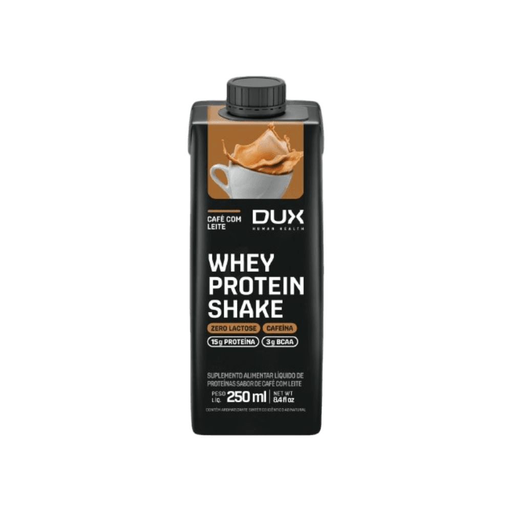 WHEY SHAKE DUX CAFÉ COM LEITE 250ML
