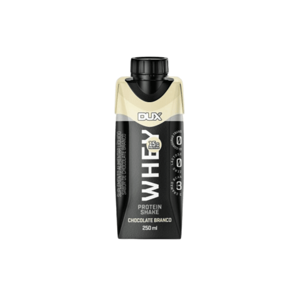 WHEY SHAKE DUX CHOCOLATE BRANCO 250ML