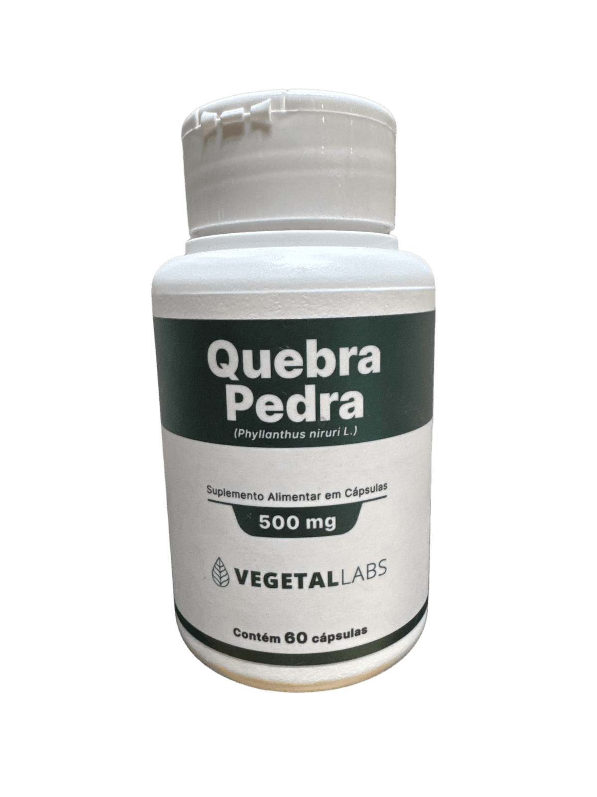 QUEBRA PEDRA VEGETAL LABS 500MG 60 CÁPSULAS