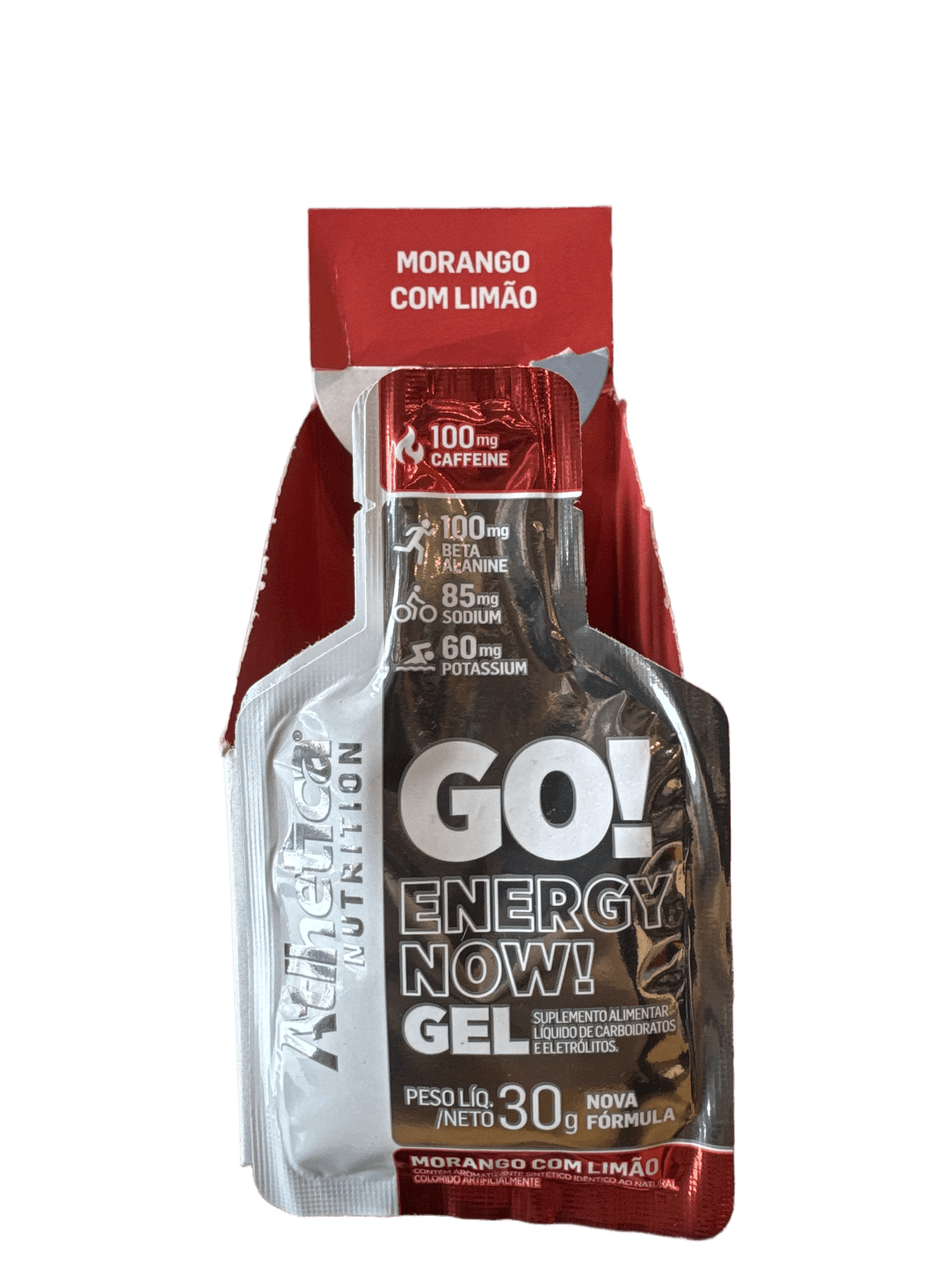 ENERGY NOW GEL MORANGO COM LIMÃO 30G — ATLHETICA GO