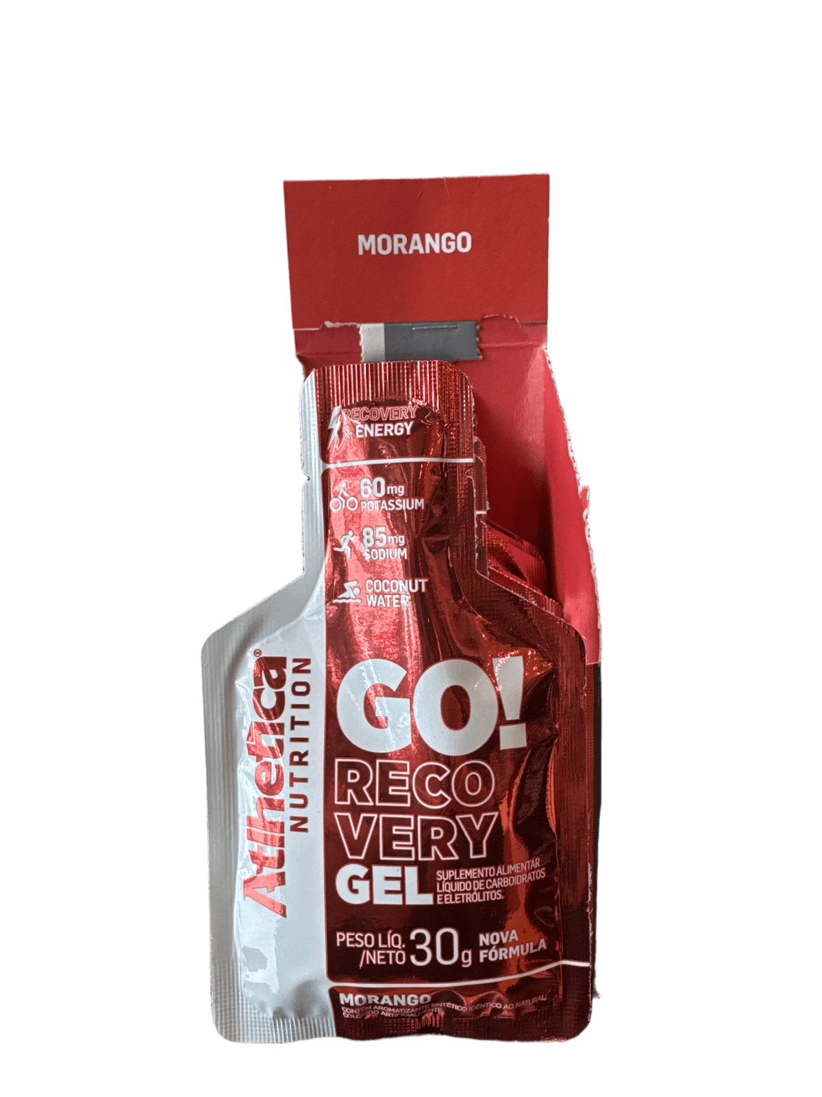 GO RECOVERY GEL ATLHETICA MORANGO 30G