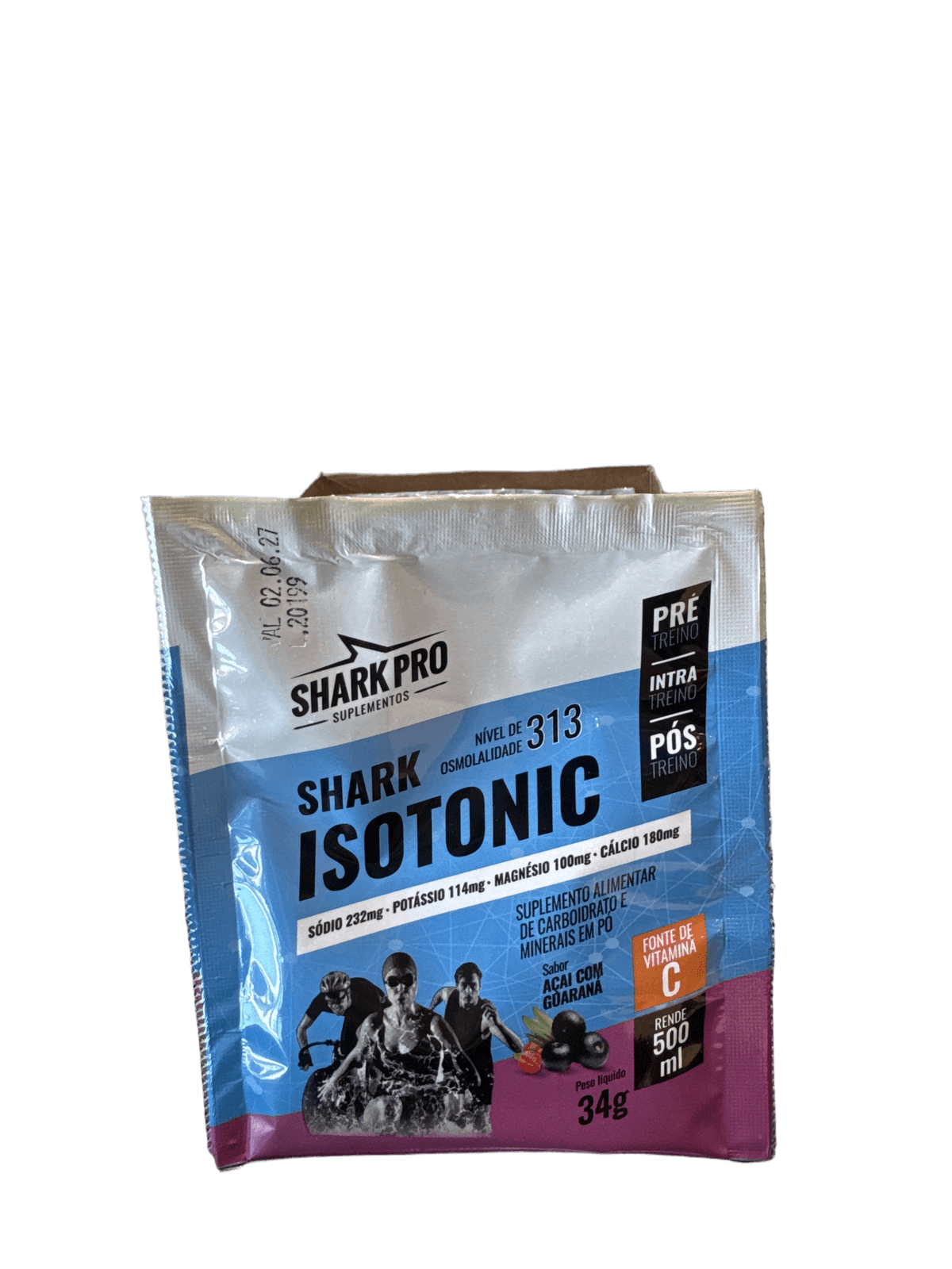 SHARK PRO SACHÊ ISOTÔNICO AÇAÍ COM GUARANÁ 34G