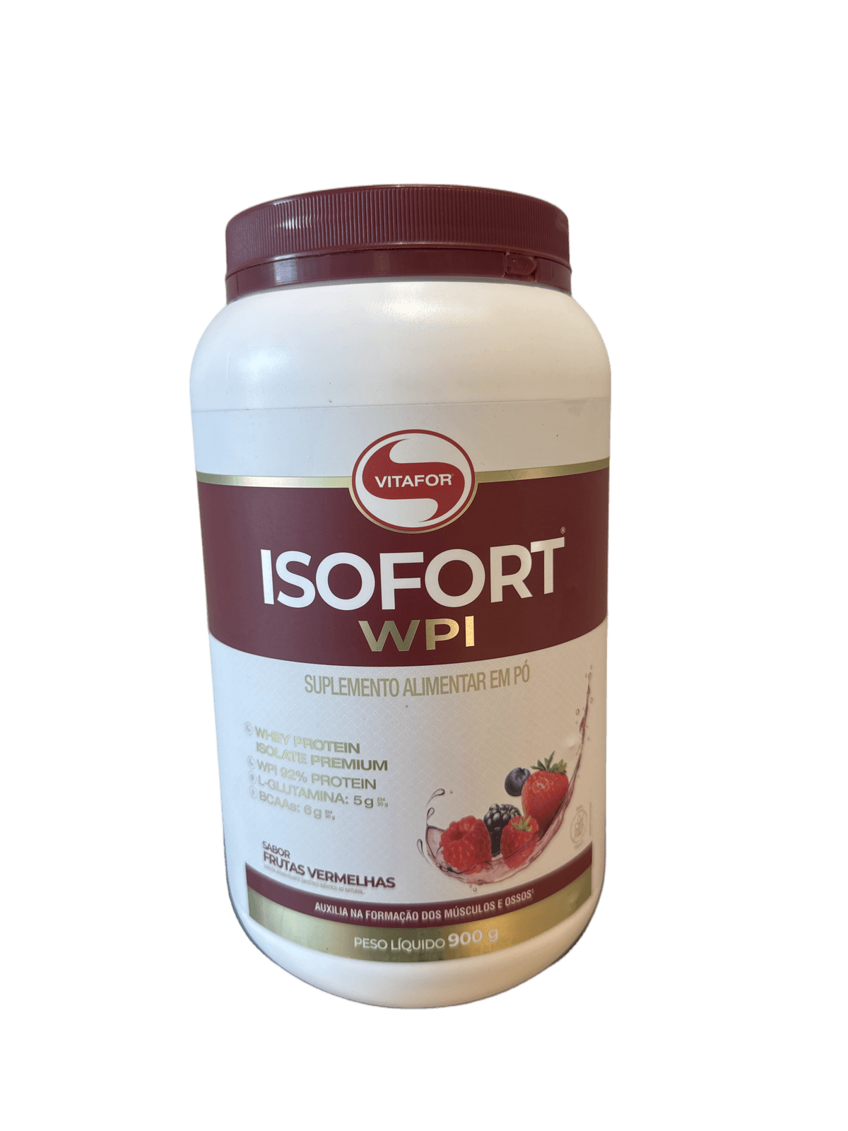 ISOFORT 900G FRUTAS VERMELHAS — VITAFOR
