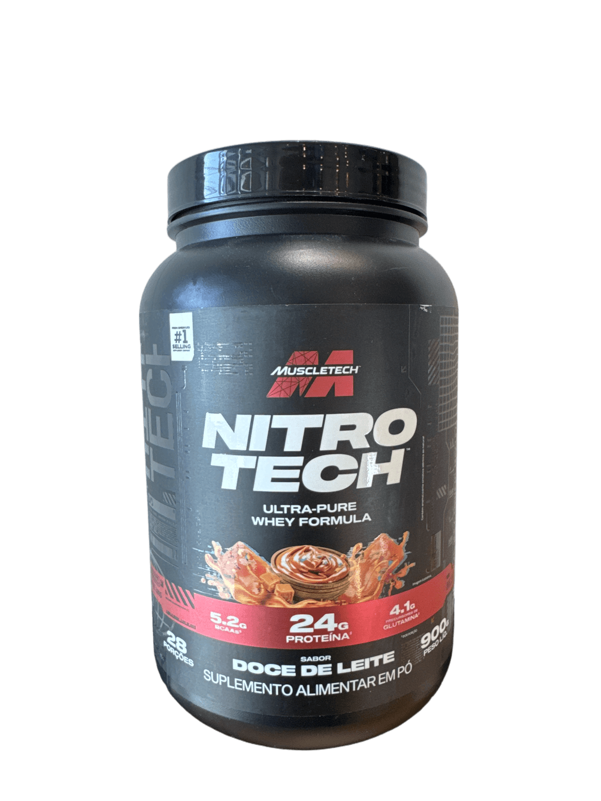 NITRO TECH WHEY DOCE DE LEITE 900G — MUSCLETECH