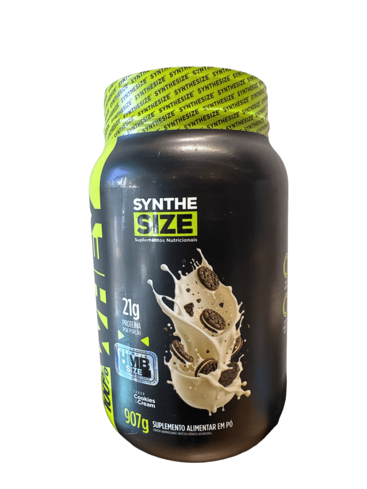 100% WHEY CONCENTRATED COOKIES N CREAM 907G — SYNTHE SIZE