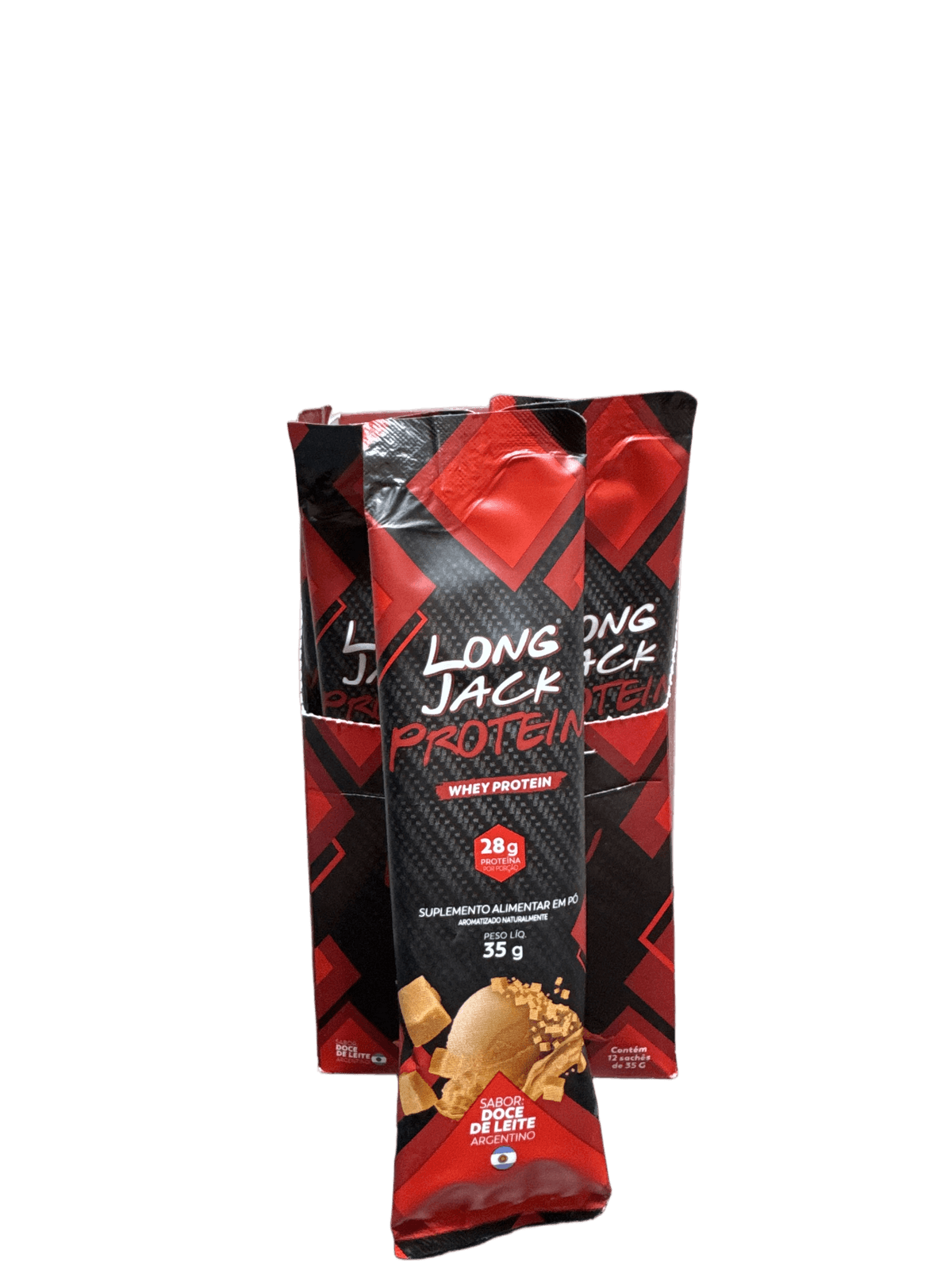 SACHE PROTEIN DOCE DE LEITE 35G — LONG JACK