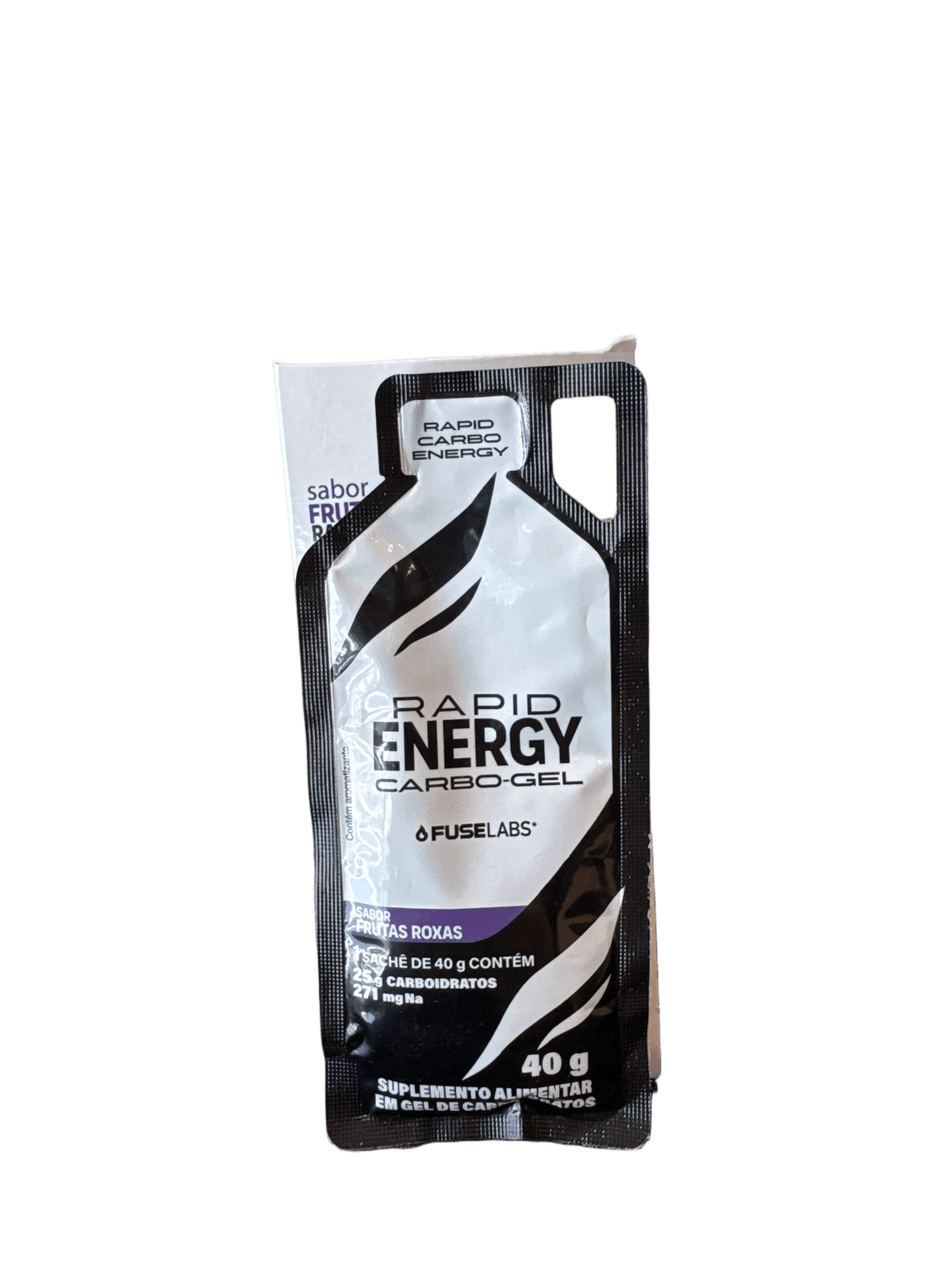 RAPID ENERGY GEL 40G FRUTAS ROXAS — RAPID
