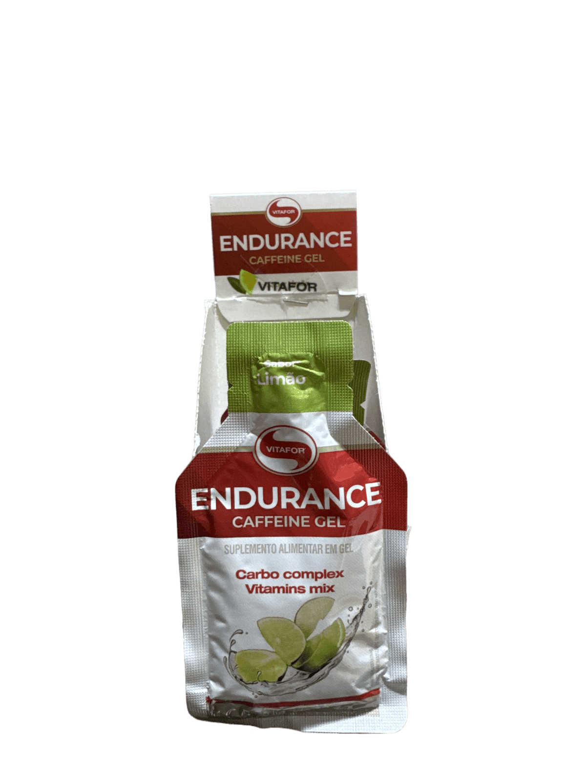VITAFOR ENDURANCE CAFFEINE LIMÃO GEL 30G