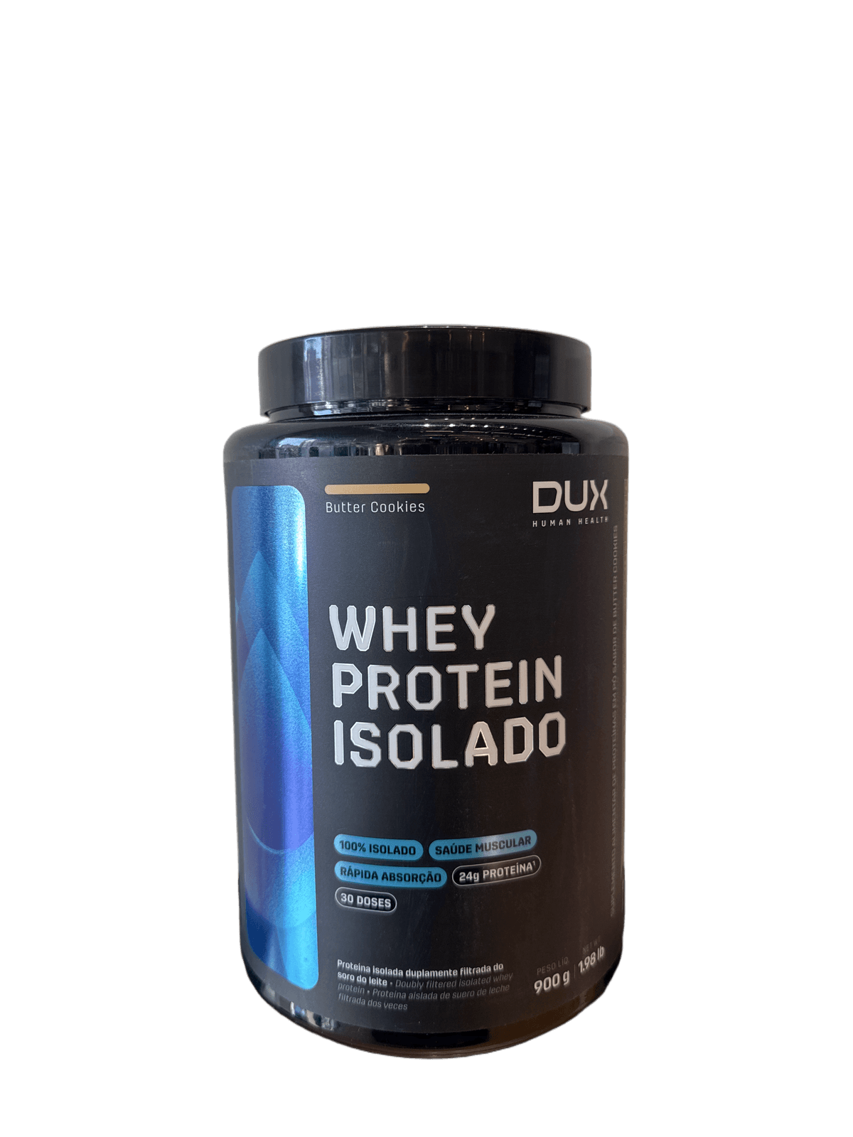 DUX WHEY PROTEIN ISOLADO BUTTER COOKIES 900G