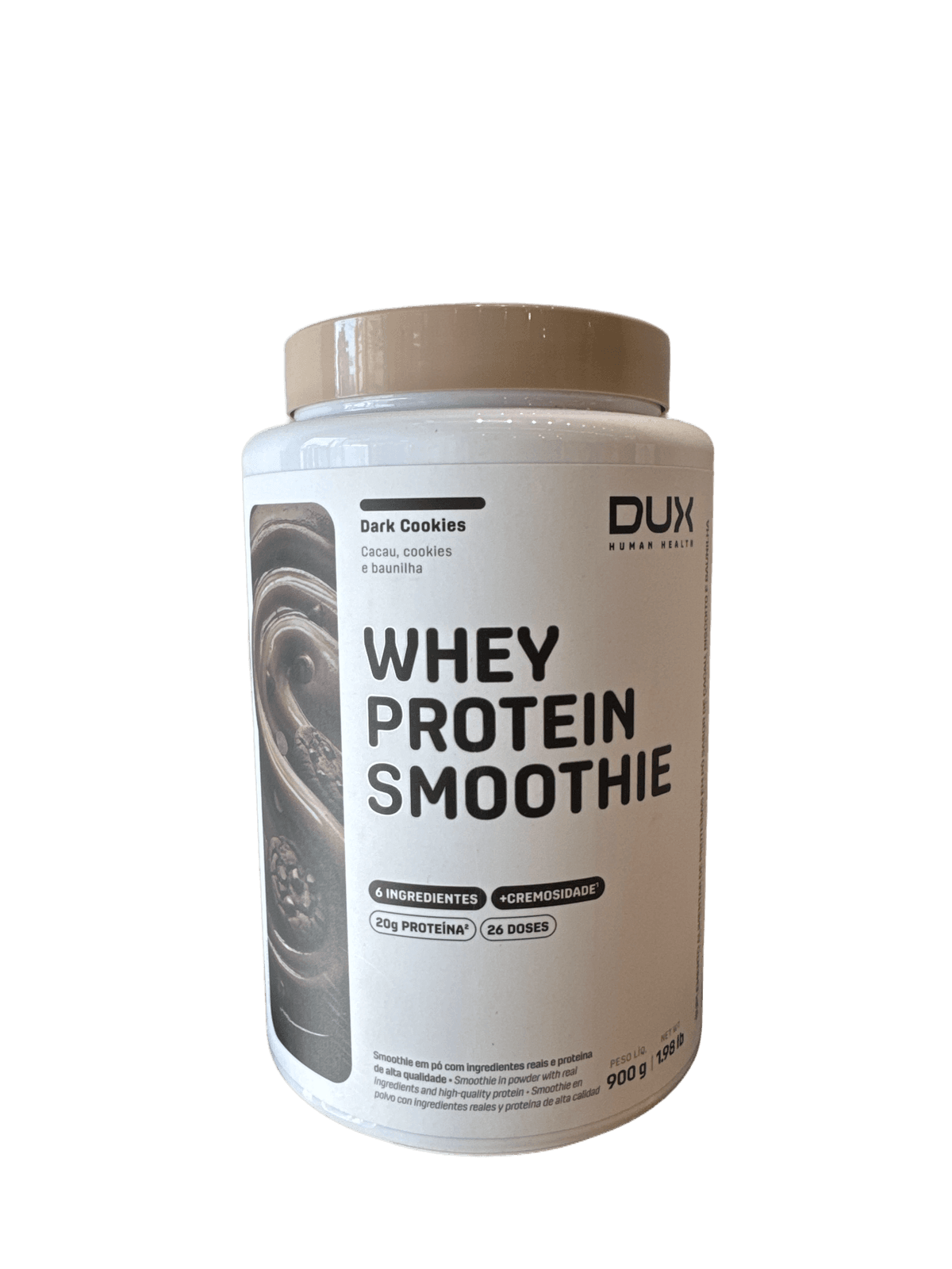 DUX WHEY PROTEIN SMOOTHIE DARK COOKIES 900G