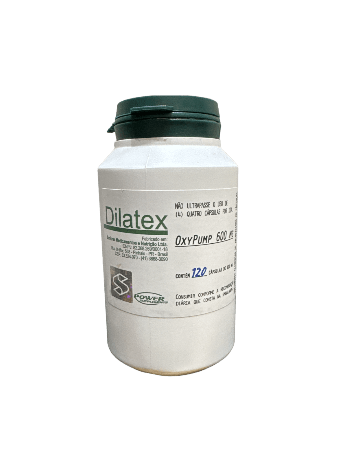 IMPURO DILATEX 120 CÁPSULAS — POWER SUPPLEMENTS
