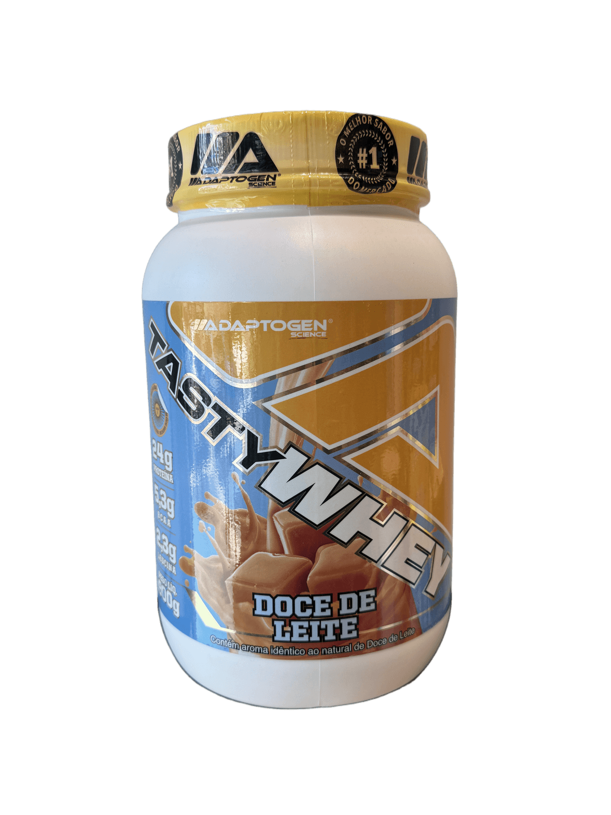 TASTY WHEY DULCE DE LECHE 900G — ADAPTOGEN