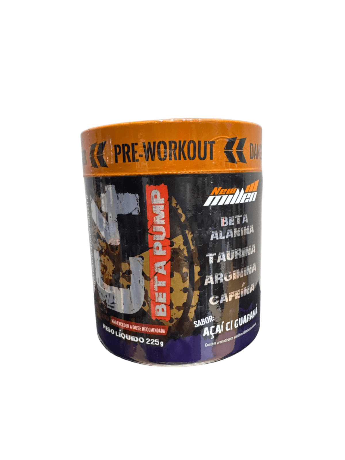 C4 BETA PUMP PRE WORKOUT AÇAÍ COM GUARANÁ 225G — NEW MILLEN