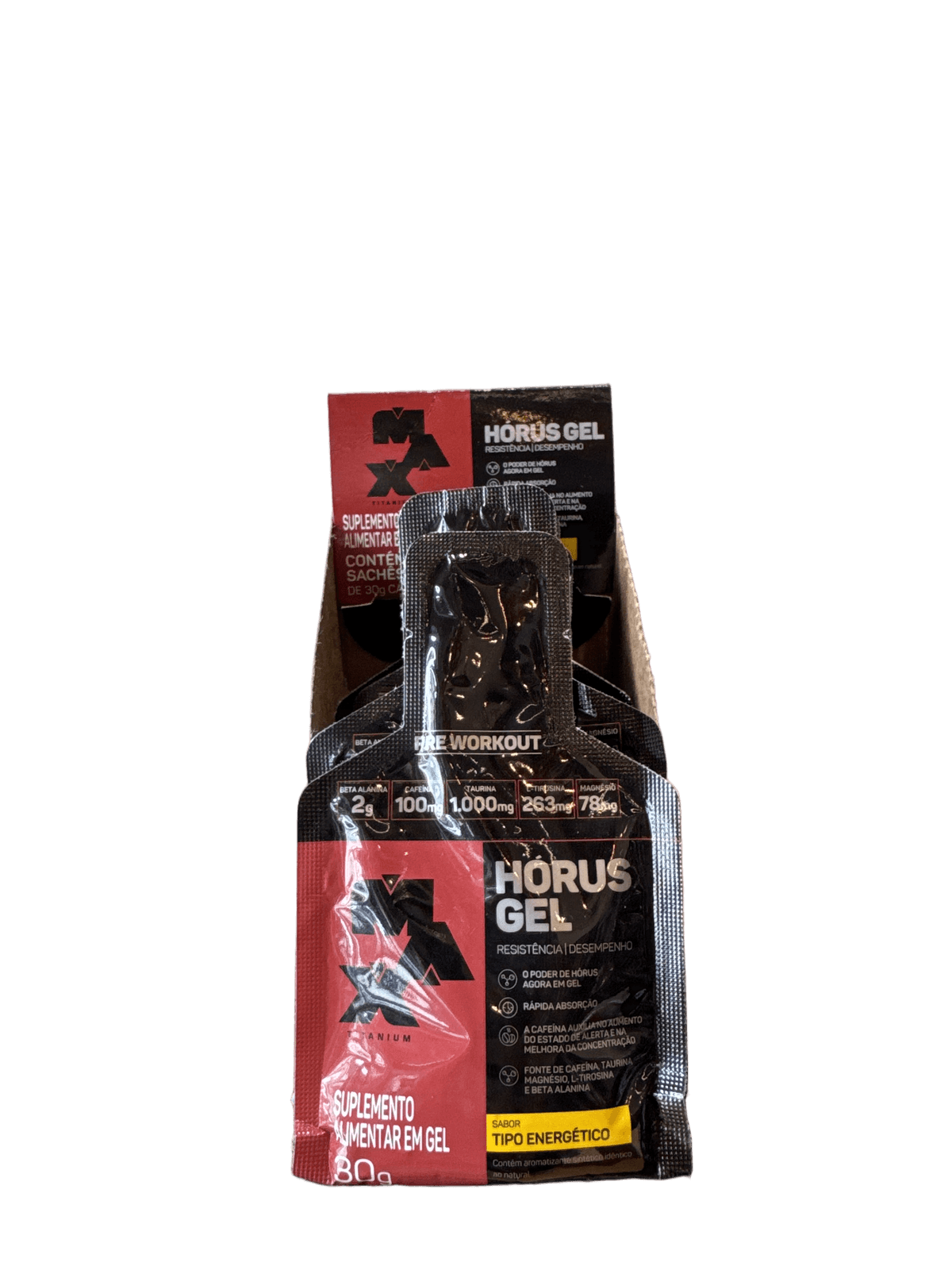 HORUS GEL 30G TIPO ENERGÉTICO — MAX TITANIUM