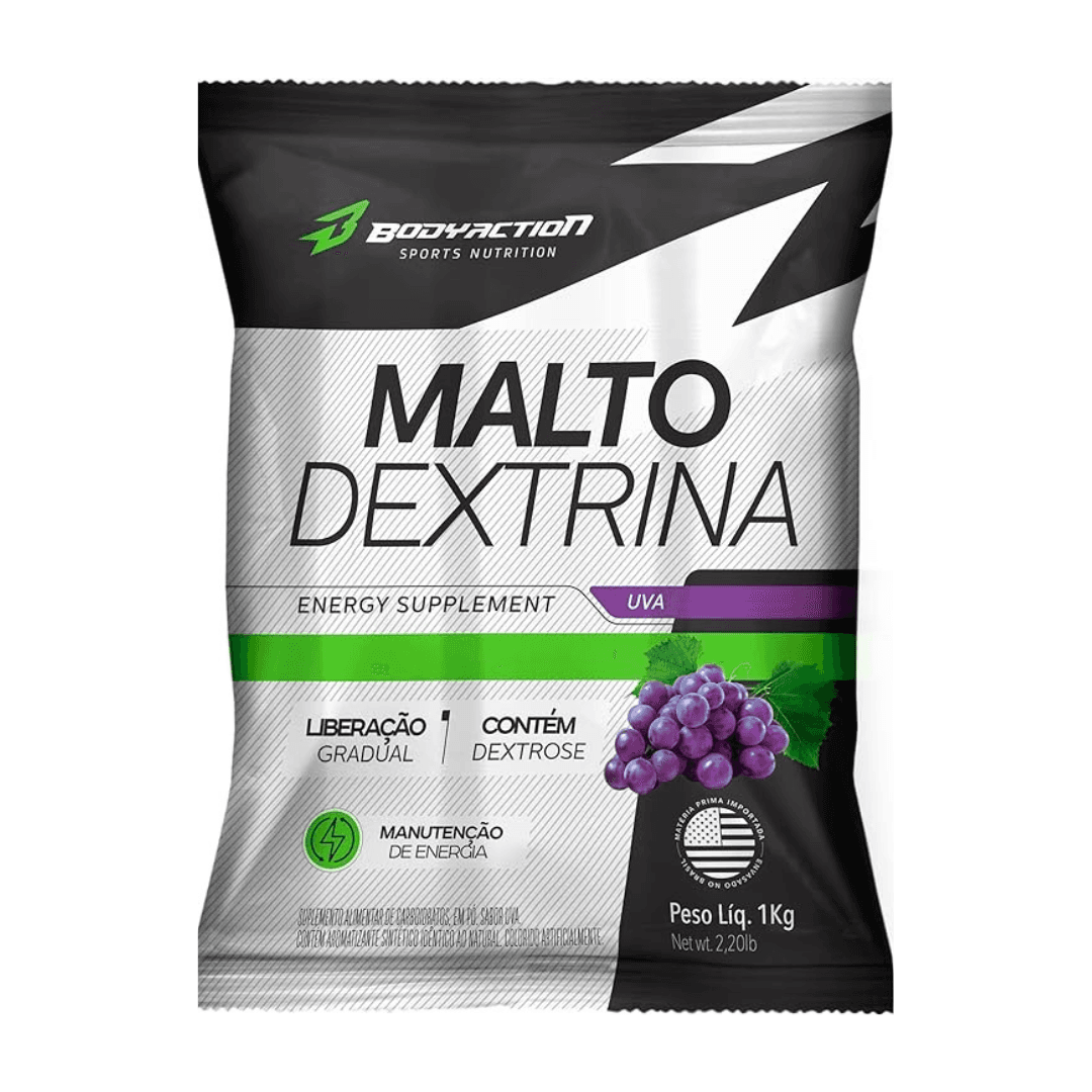 BODYACTION MALTODEXTRINA GUARANA E AÇAI 1KG