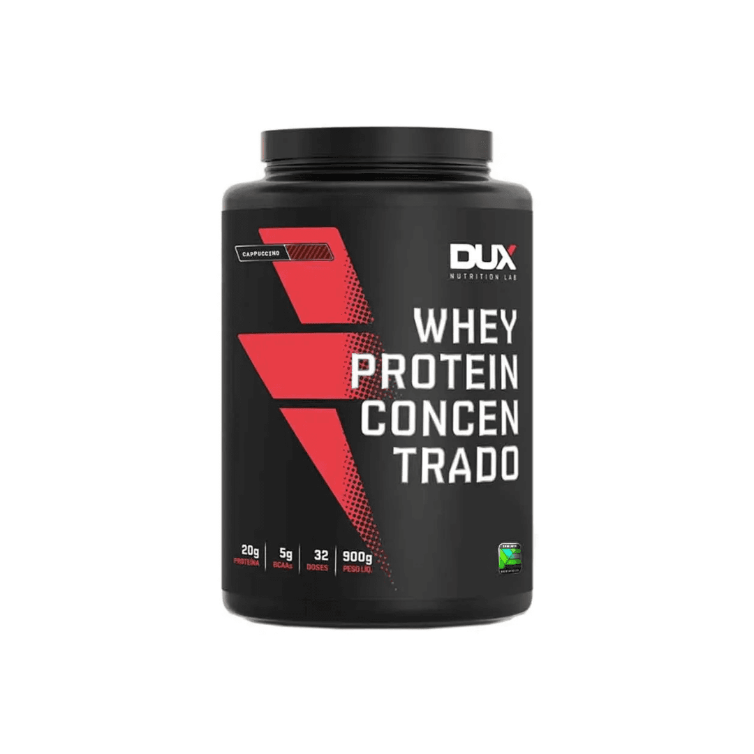 DUX WHEY PROTEIN CONCENTRADO CAPPUCINO 900G