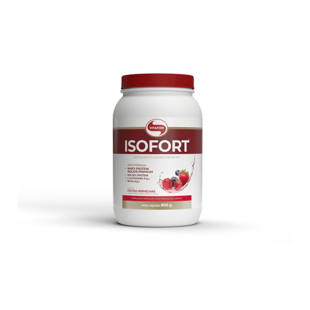 VITAFOR ISOFORT 900G FRUTAS VERMELHAS