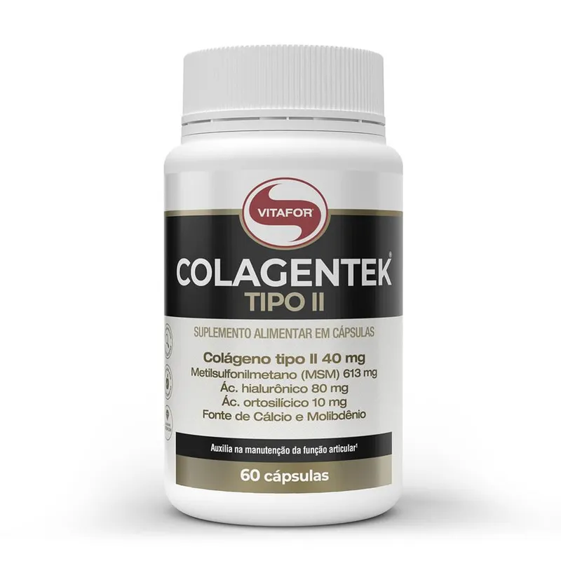 VITAFOR COLAGENTEK TIPO II 60 CAPSULAS 790MG