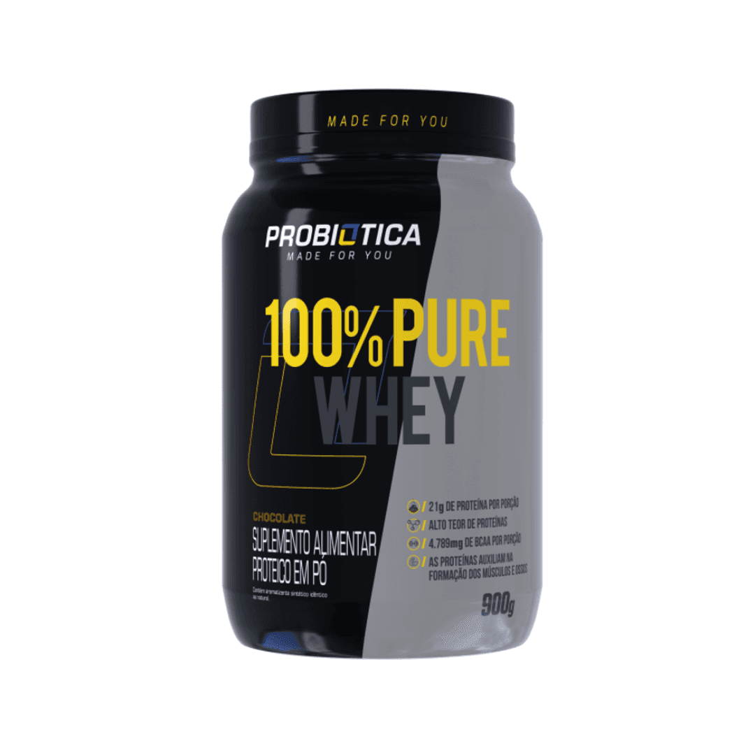 PROBIOTICA 100% PURE WHEY CHOCOLATE 900G