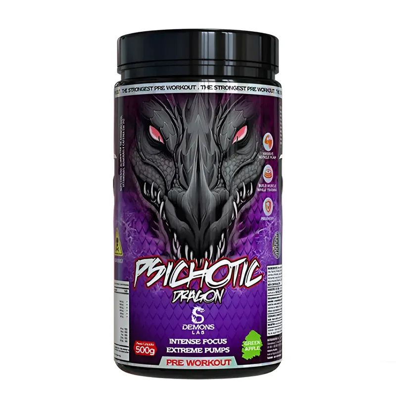 DEMONS LAB PSICHOTIC DRAGON GREEN APPLE 500G