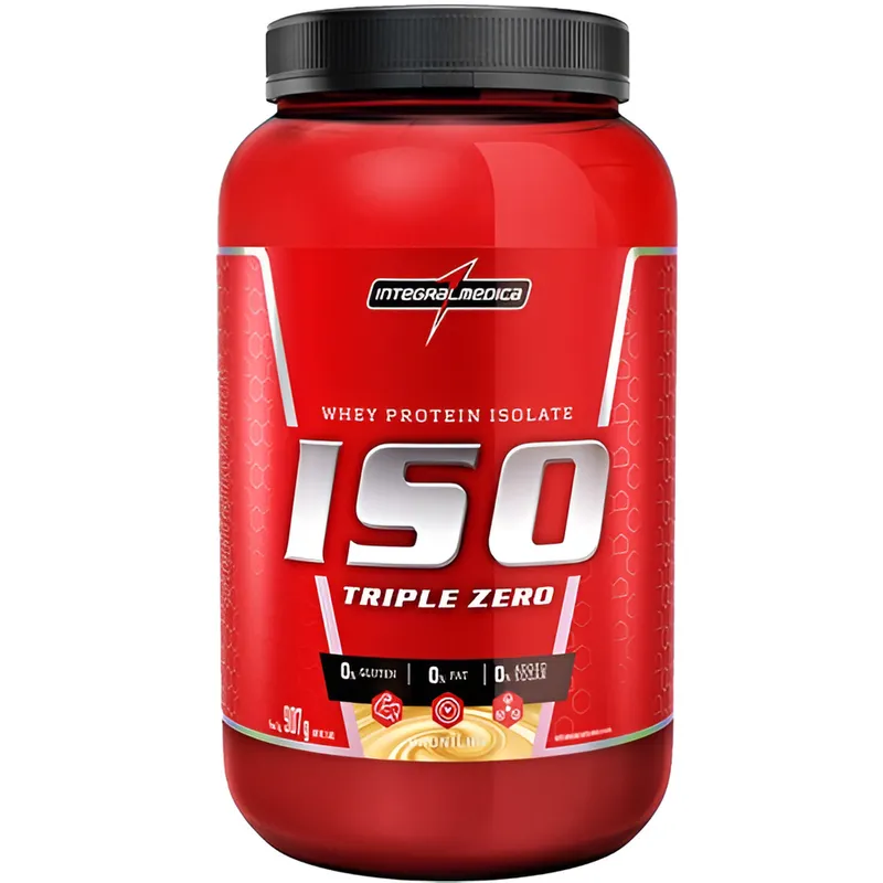 INTEGRAL MEDICA ISO TRIPLE ZERO PT 907G BAUNILHA