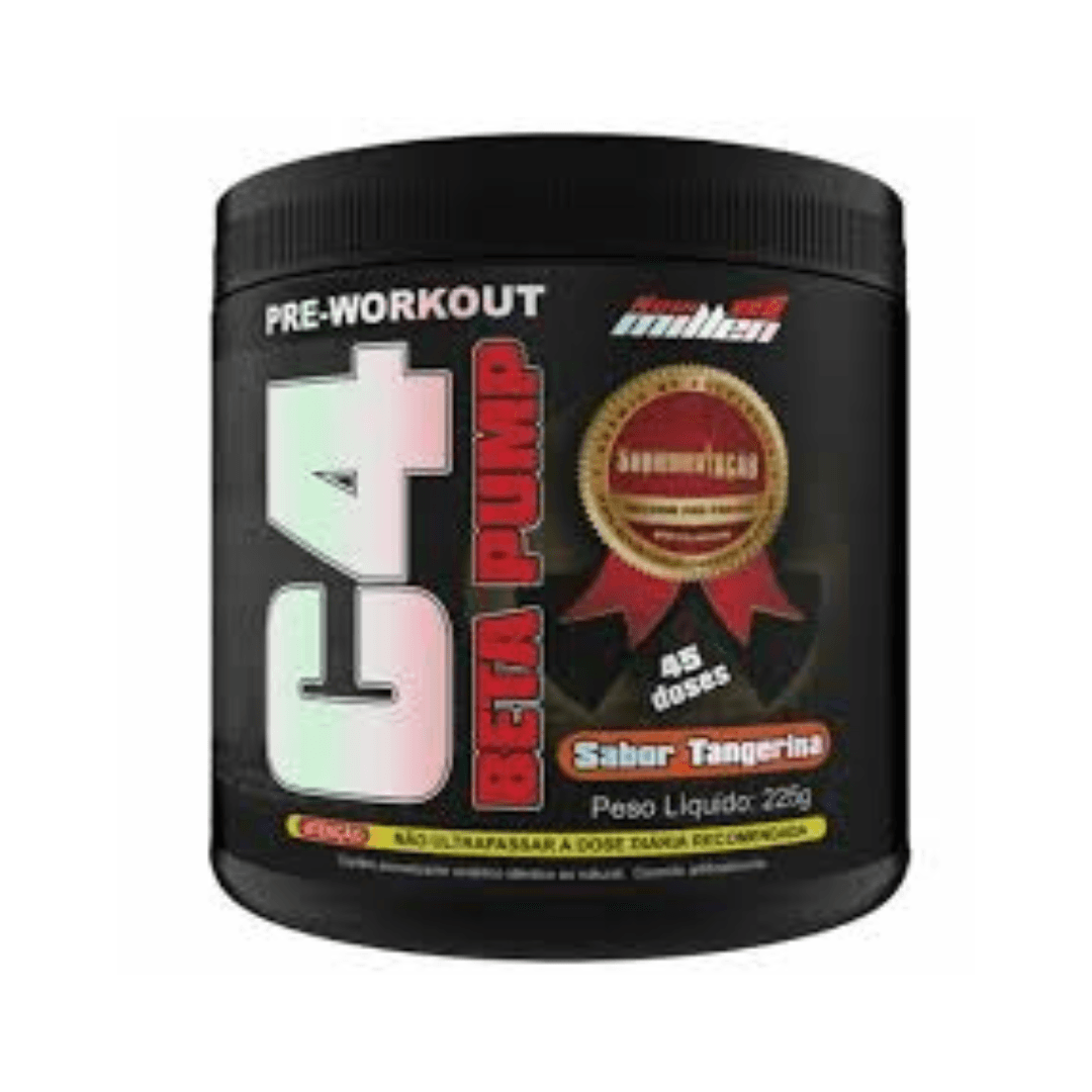 NEW MILLEN C4 BETA PUMP PRE WORKOUT TANGERINA 225G