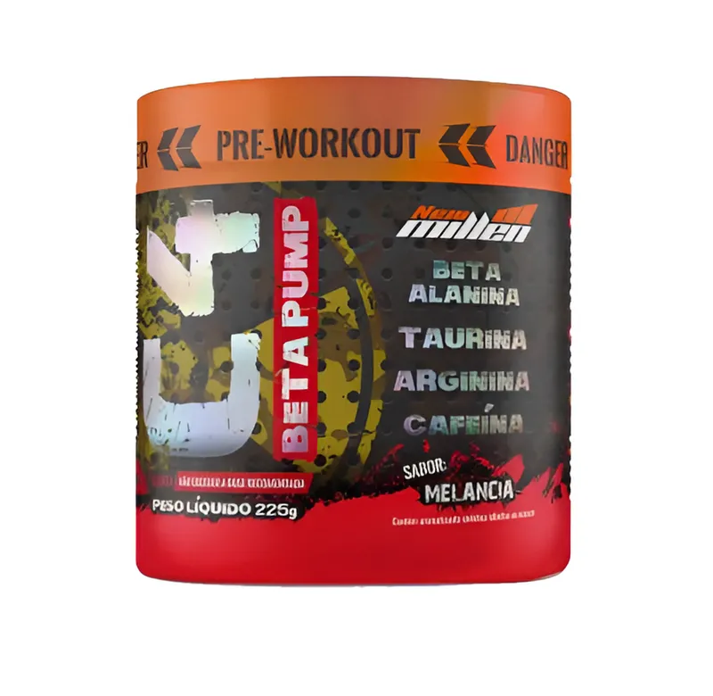 NEW MILLEN C4 BETA PUMP PRE WORKOUT MELANCIA 225G