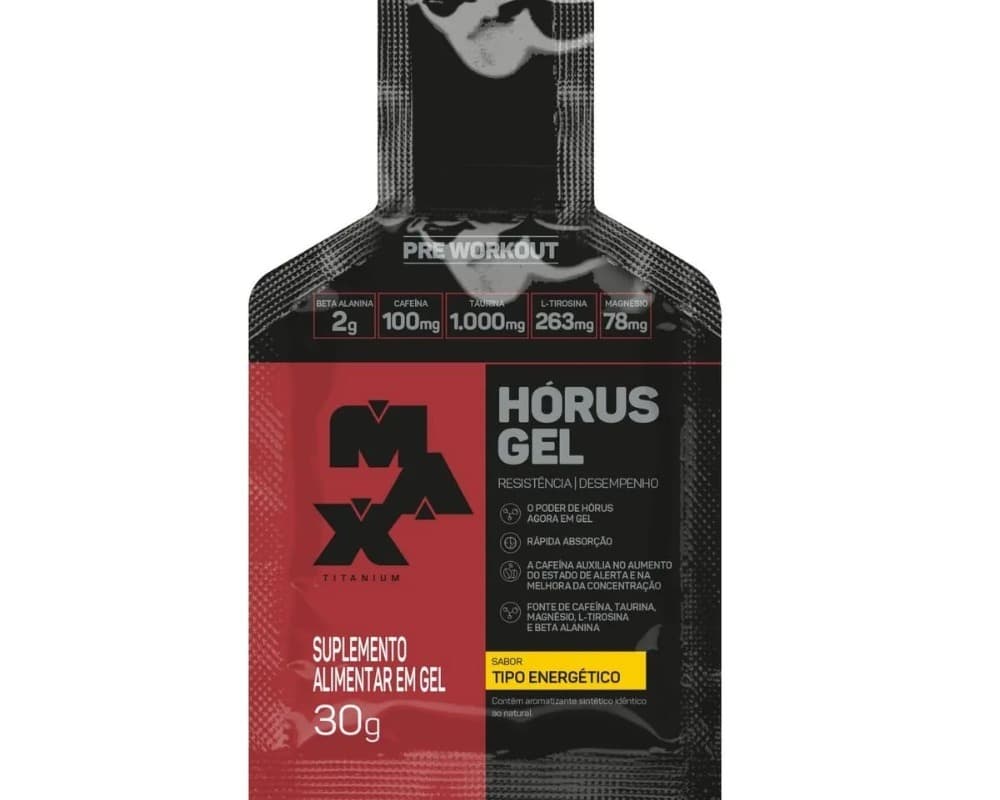 MAX TITANIUM HORUS GEL 30G TIPO ENERGÉTICO