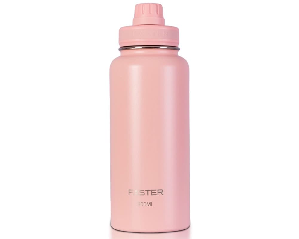 GARRAFA TÉRMICA 900ML FASTER ROSA BLUSH