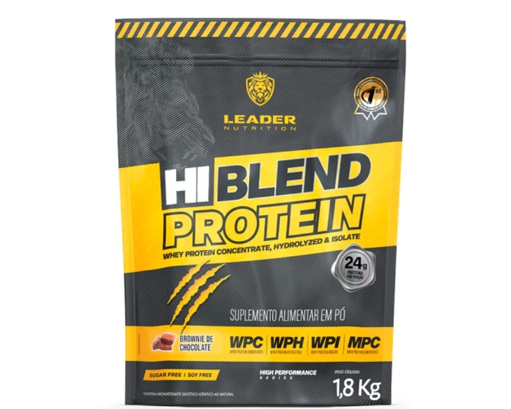 LEADER NUTRITION HI BLEND PROTEIN BROWNIE DE CHOCOLATE 1,8KG