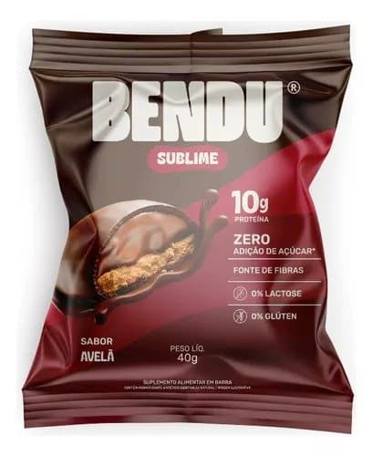 BENDU SUBLIME CHOCOLATE COM BAUNILHA 40G