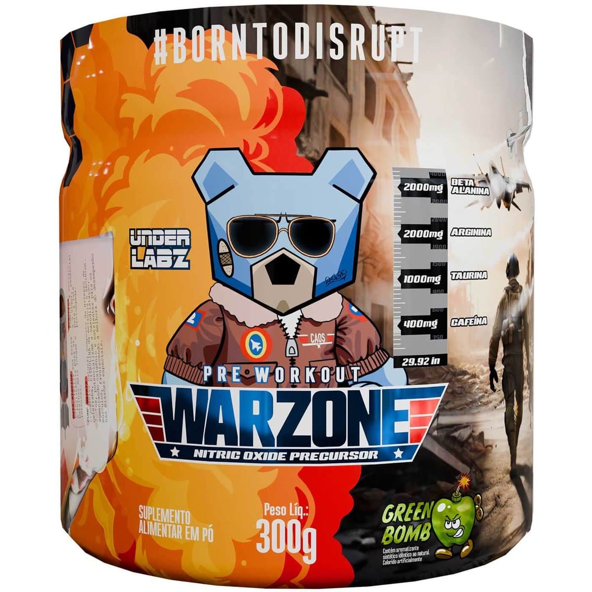 UNDER LABZ WARZONE GREEN BOMB 10G