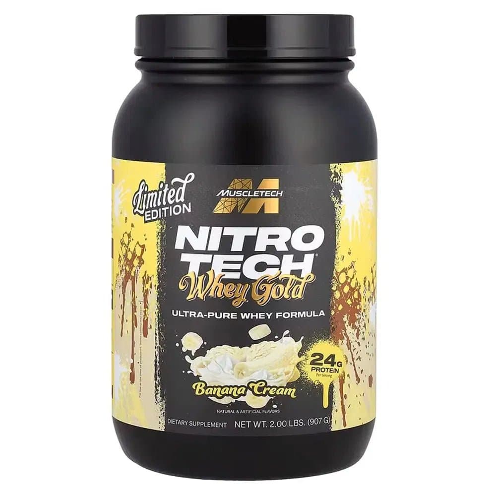MUSCLETECH NITRO TECH WHEY GOLD BAUNILHA 942G