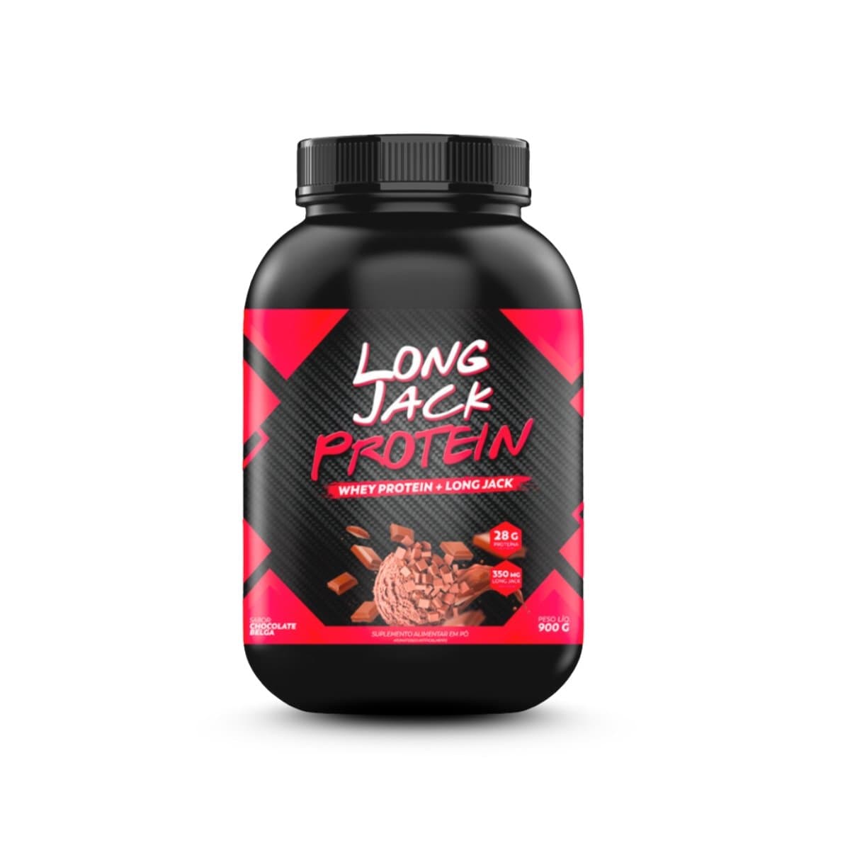LONG JACK PROTEIN CHOCOLATE BELGA 900G