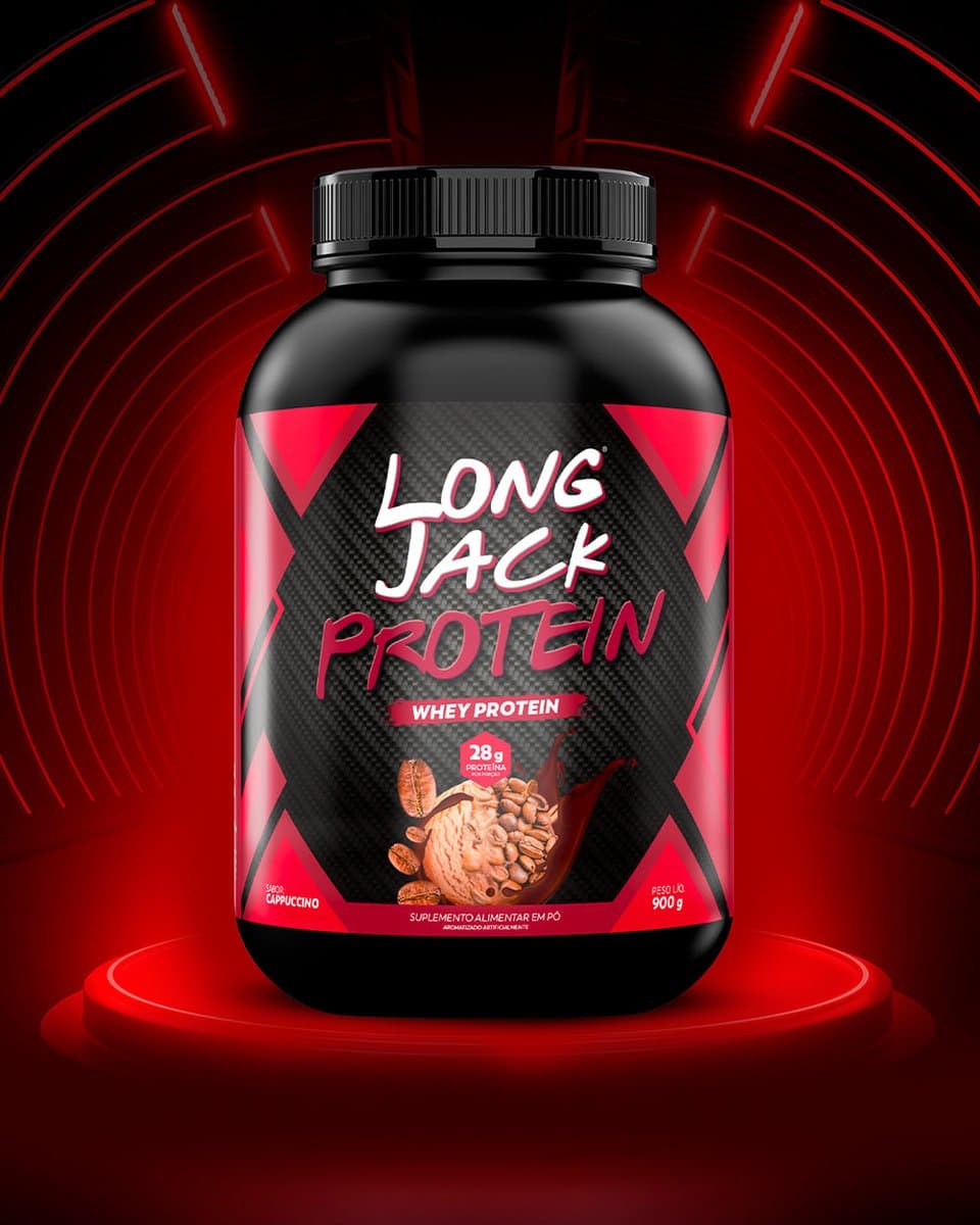 LONG JACK PROTEIN CAPPUCINO 900G