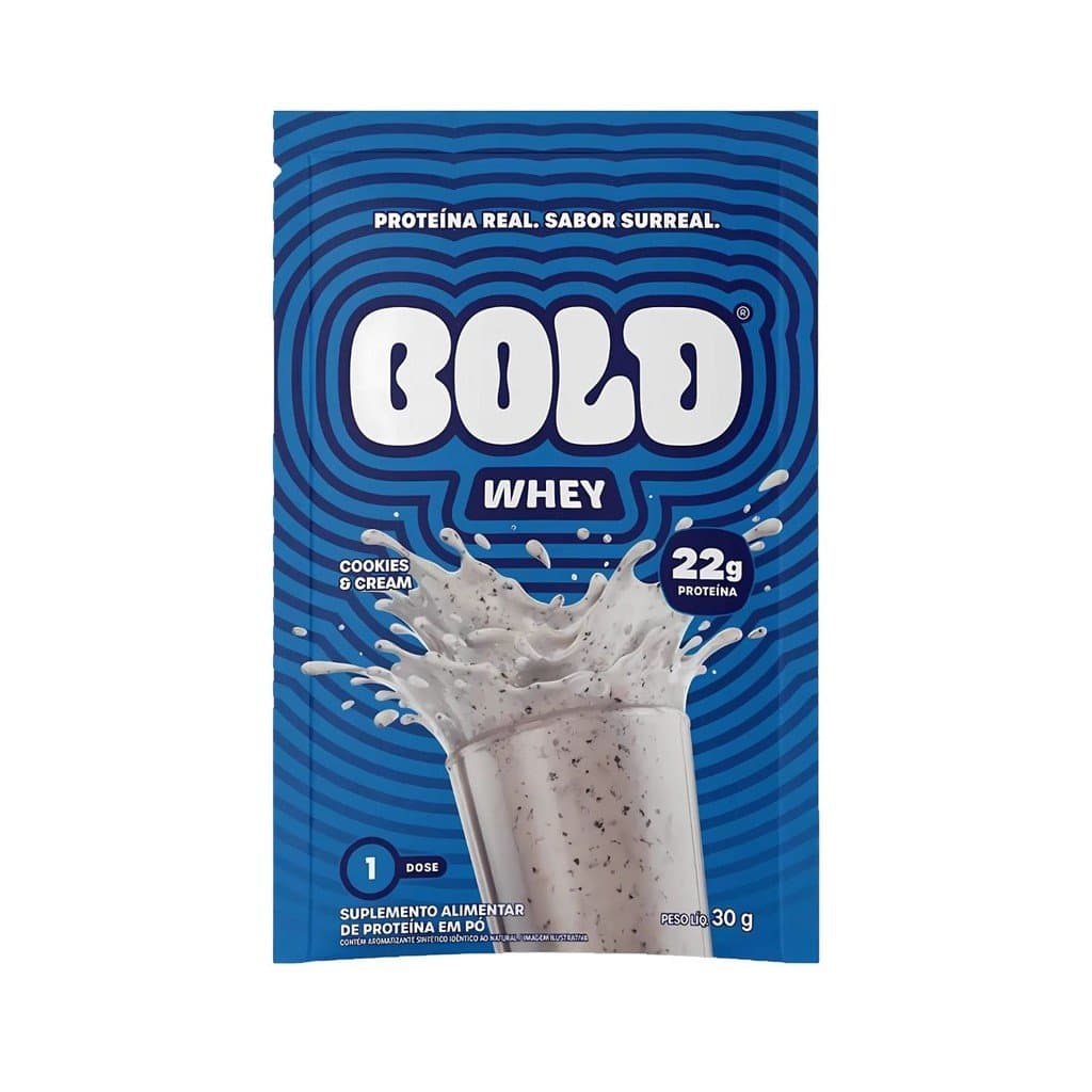 BOLD SACHE WHEY COOKIES & CREAM 30G