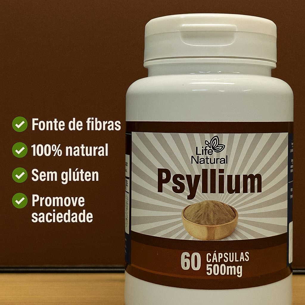 VEGETAL LABS PSYLLIUM 500MG 60 CAPS