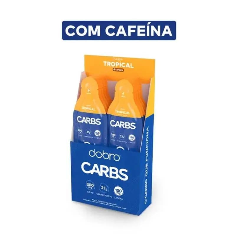 DOBRO CARBS GEL TROPICAL COM CAFEÍNA 30G