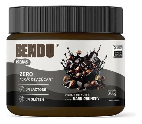 BENDU CREAMS DARK CRUNCHY 300G